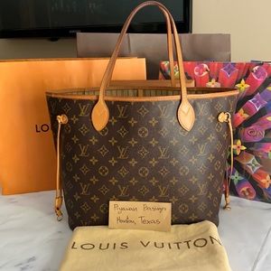 Authentic Louis Vuitton Neverfull MM